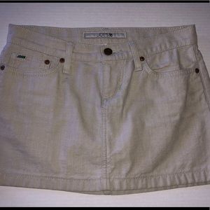 Joe's Gray Denim Jean Skirt Jrs Size 25 Mini Skirt